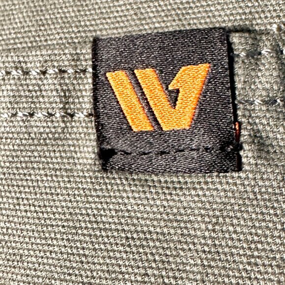 Eddie Bauer Men's Canvas Utility Work Pant Size 34X32 Green Stretch Durable NEW - Picture 8 of 13